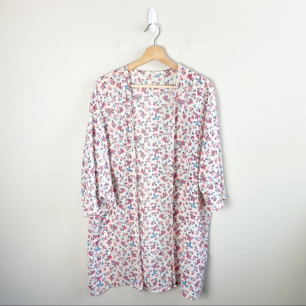 Iris Los Angeles Floral Kimono